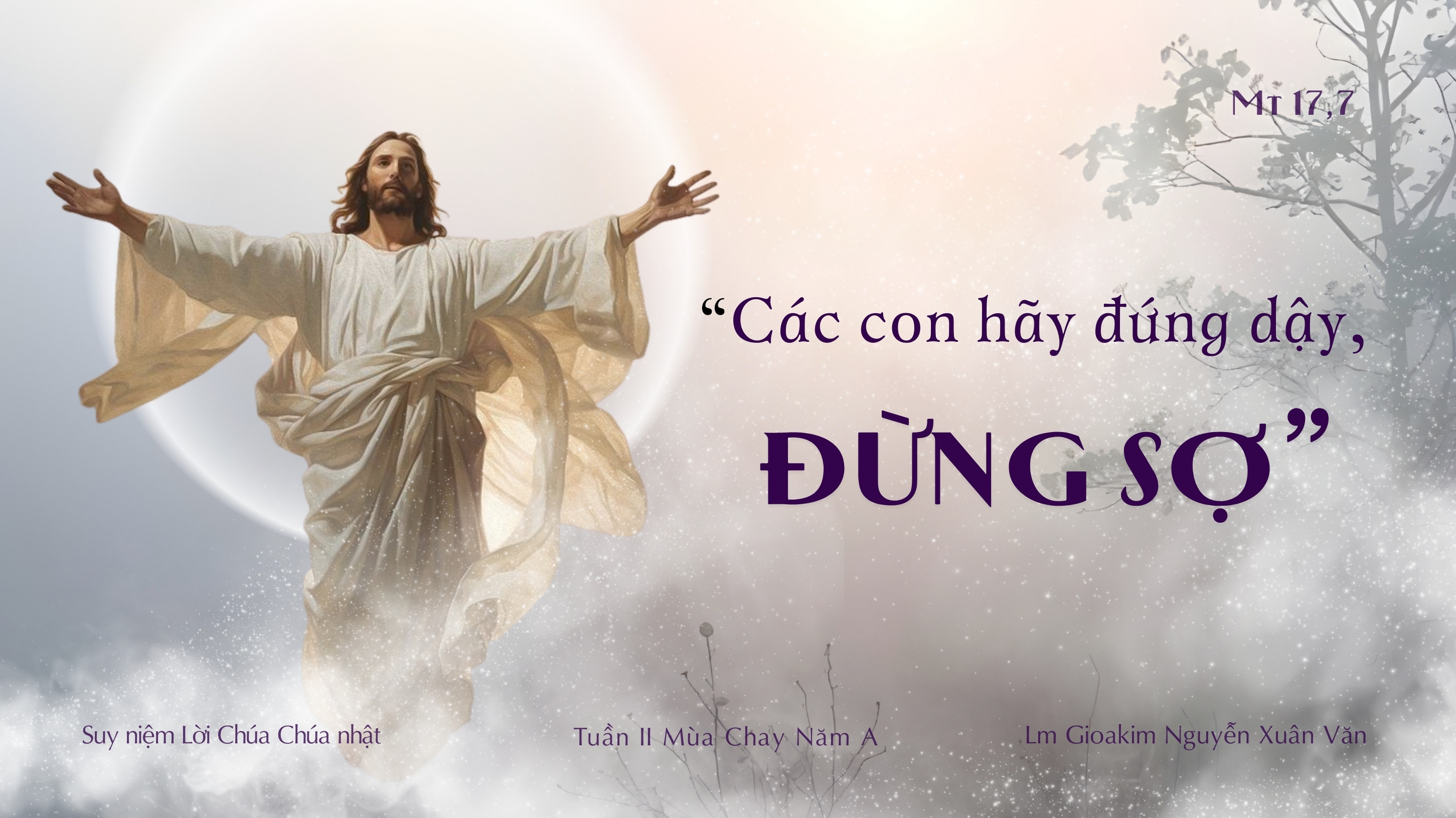 "Biến hình – Hành trình dẫn đến vinh quang"_Suy niệm Tin Mừng Chúa nhật II Mùa Chay Năm A